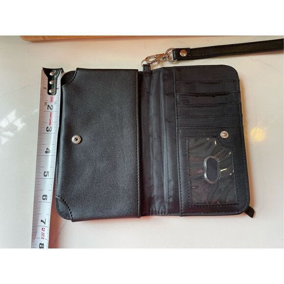 Harry Potter Hogwarts Is My Home Wallet Clutch Phone Pocket Cash Cards ID Coins - Picture 5 of 5